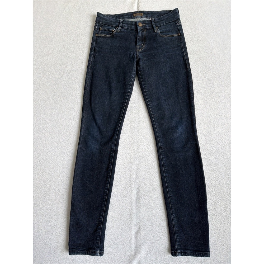 Mother The Looker Forever and a Day Skinny Jeans Dark Blue Size 25 Made in USA